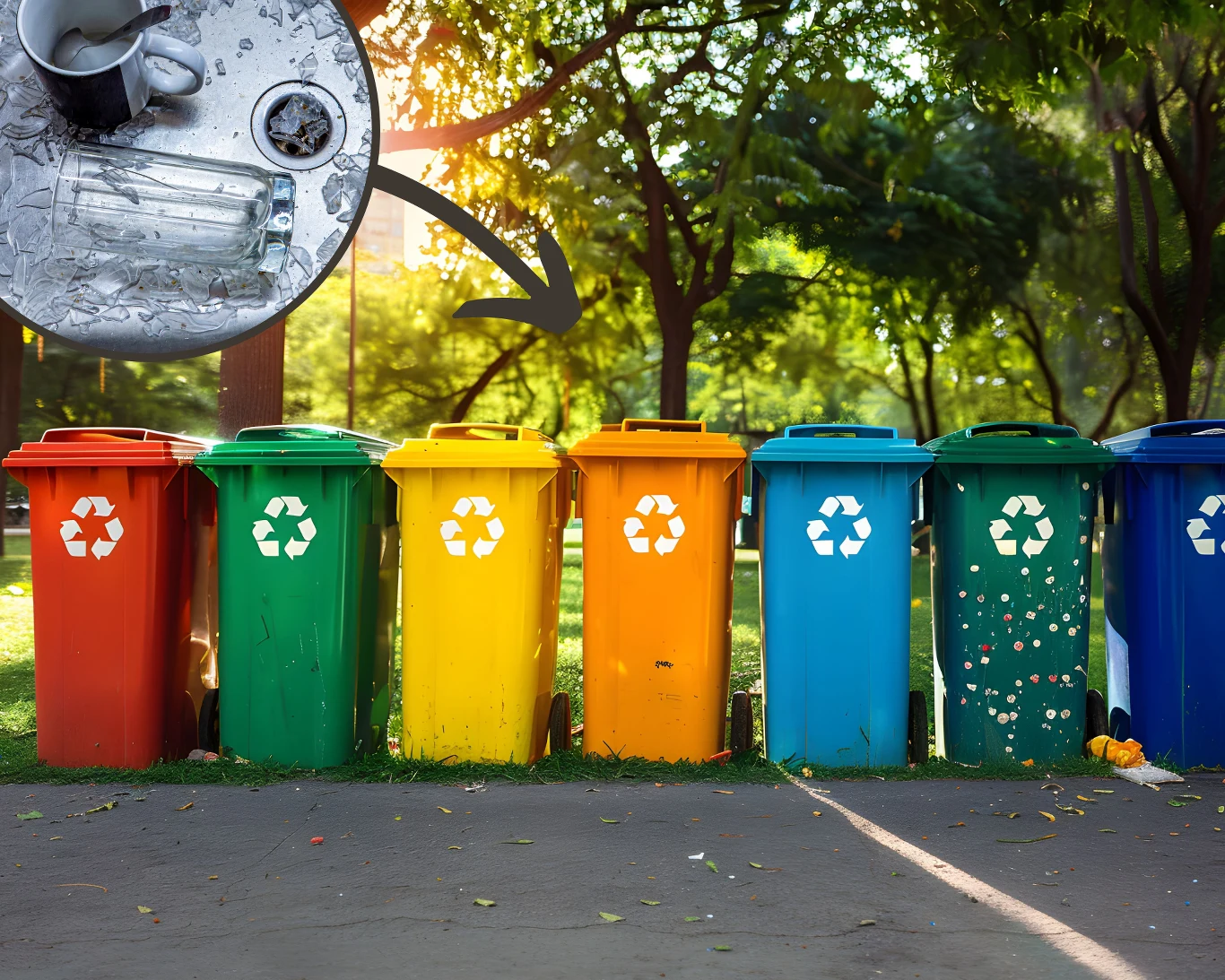 Gdzie powinno się wyrzucać rozbitą szklankę? Gdzie powinno się wyrzucać rozbitą szklankę?