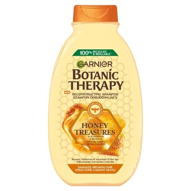 Garnier Botanic Therapy Szampon odbudowujący miód akacjowy i wosk pszczeli 400 ml - 0