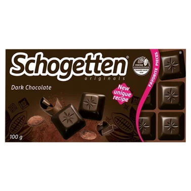 Schogetten Czekolada gorzka 100 g - 0