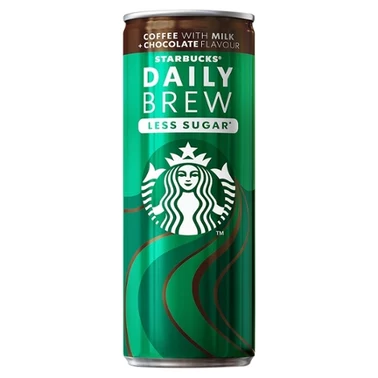 Starbucks Daily Brew Mleczny napój kawowy o smaku kakaowym 250 ml - 0