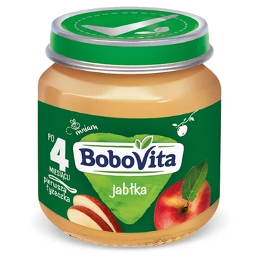 BoboVita Jabłka po 4 miesiącu 125 g - 0