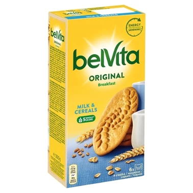 belVita Breakfast Ciastka zbożowe z mlekiem 300 g - 1