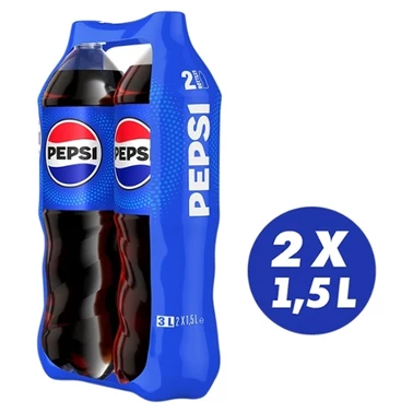 Pepsi-Cola Napój gazowany 3 l (2 x 1,5 l) - 0