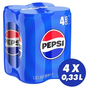 Pepsi-Cola Napój gazowany 1,32 l (4 x 330 ml) - 0