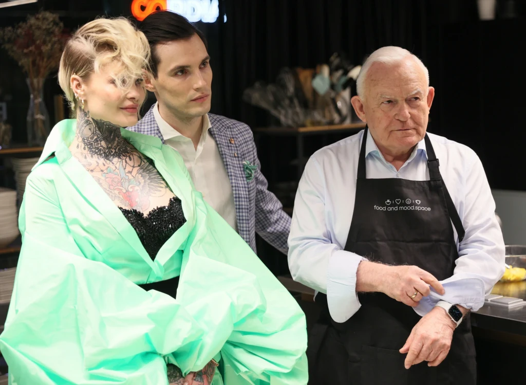 Monika Miller, jej partner Pavlo i Leszek Miller