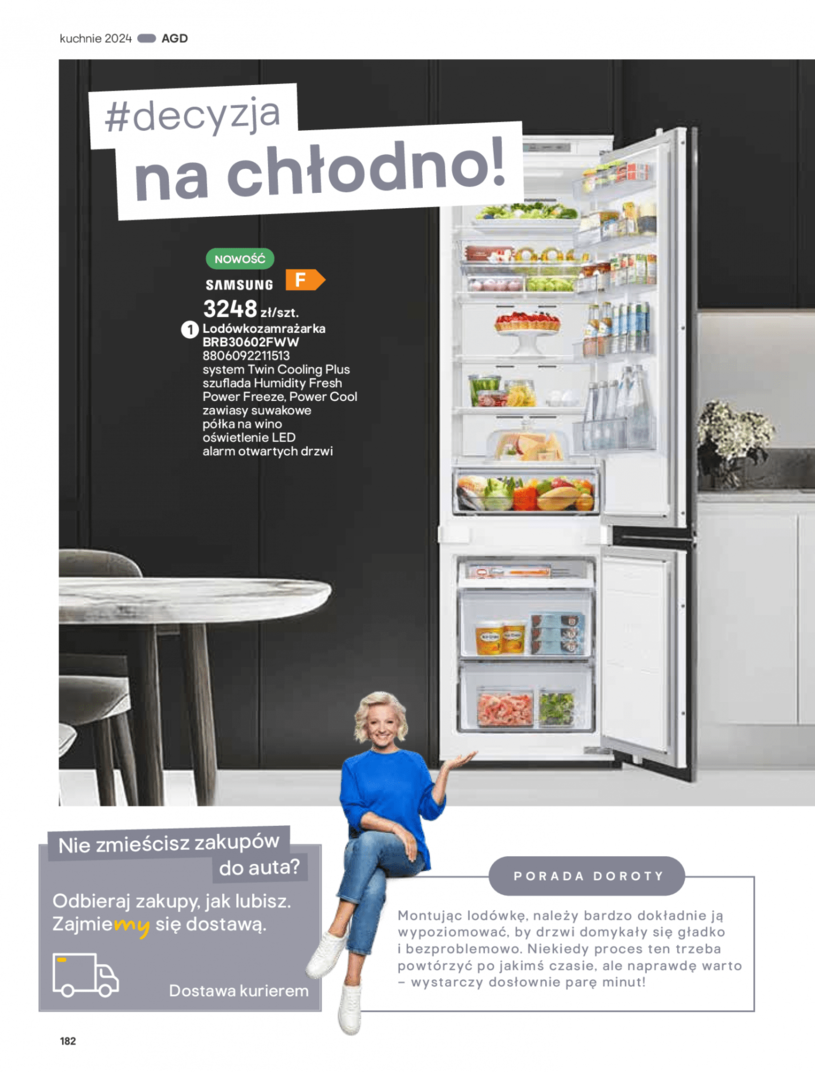 Gazetka: Kuchnie Castoramy projektu Doroty Szelągowskiej!  - strona 182
