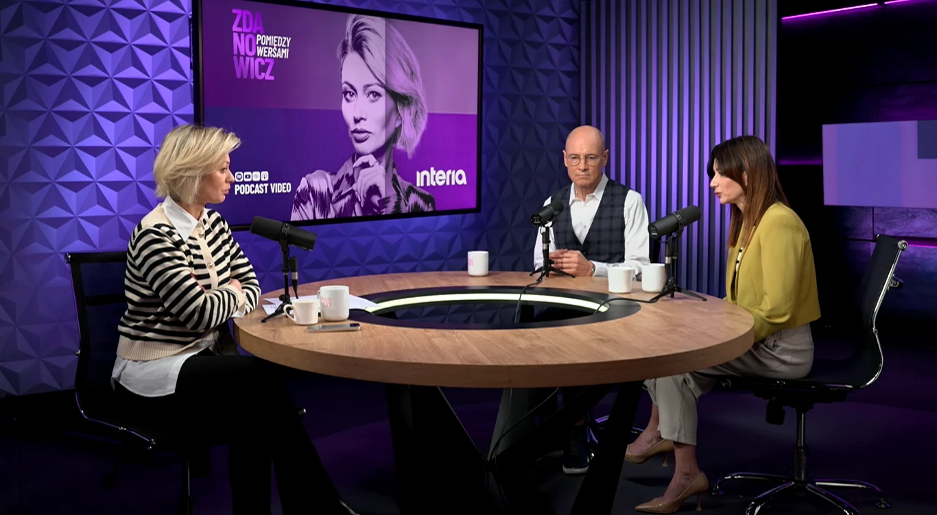 W najnowszym odcinku podcastu wideo "Zdanowicz pomiędzy wersami" dziennikarka Katarzyna Zdanowicz gościła Agnieszkę Nowak - prezeskę fundacji Strefa Kobiet i Tadeusza Oleszczuka – doktora nauk medycznych. W najnowszym odcinku podcastu wideo "Zdanowicz pomiędzy wersami" dziennikarka Katarzyna Zdanowicz gościła Agnieszkę Nowak - prezeskę fundacji Strefa Kobiet i Tadeusza Oleszczuka – doktora nauk medycznych.