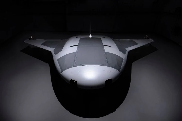 Pełnowymiarowy prototyp Manta Ray zmontowany w zakładzie Northrop Grumman w Annapolis