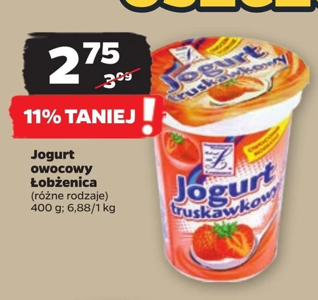 Jogurt owocowy OSM Łobżenica