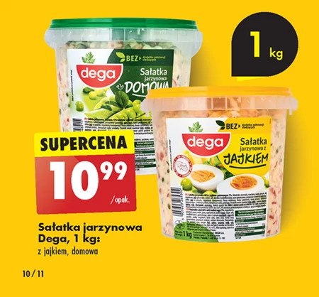dega Sałatka jarzynowa z jajkiem 1 kg
