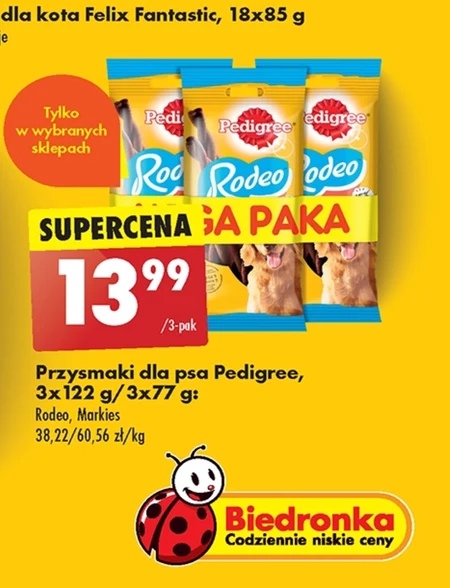 Przysmak dla kota Pedigree