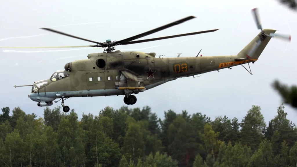 Śmigłowiec bojowy Mi-24 Hind