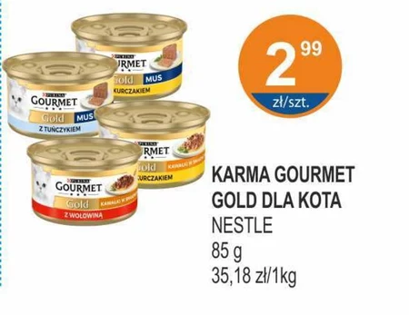 Karma dla kota Gourmet Gold