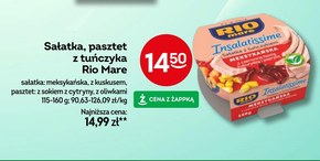 Rio Mare Insalatissime Sałatka z tuńczykiem meksykańska z czerwoną fasolą kukurydzą i papryką 160 g niska cena