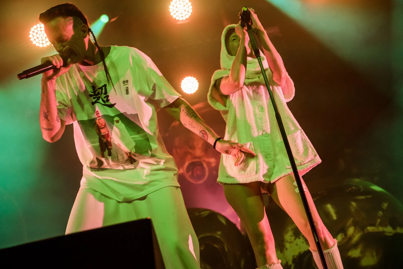 Koncert Die Antwoord w warszawskiej Stodole