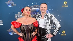 Dagmara Kaźmierska z Marcinem Hakielem w programie "Dancing with the Stars. Taniec z Gwiazdami"