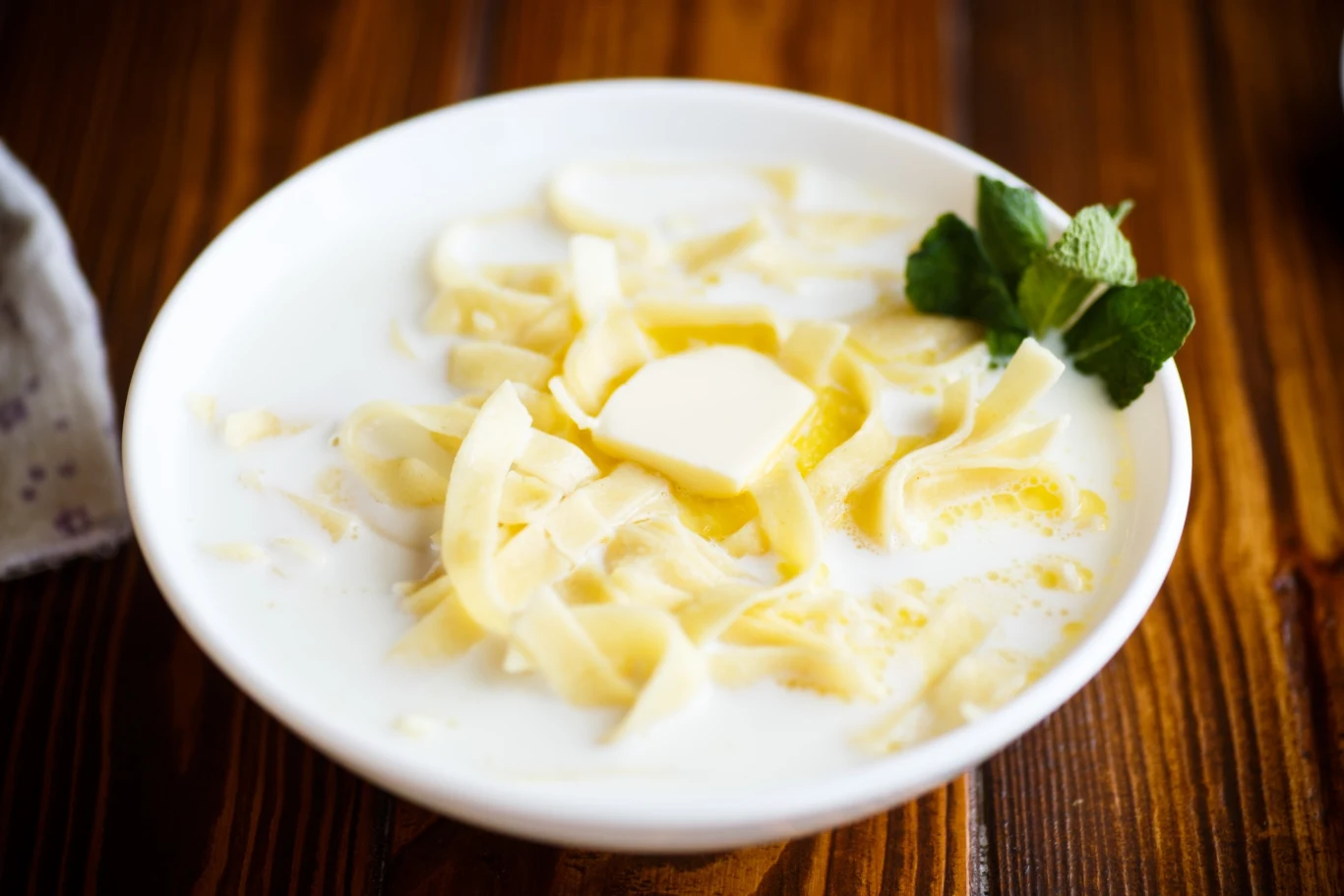 Zupa mleczna przypomni czasy beztroskiego dzieciństwa