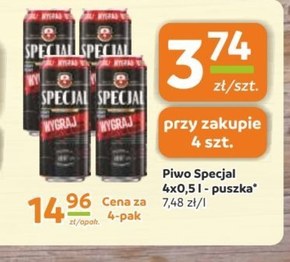 Specjal Jasny Pełny Piwo 500 ml niska cena
