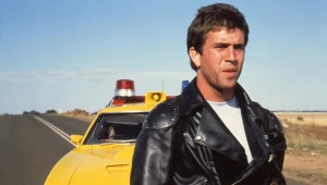 Mel Gibson w filmie "Mad Max"