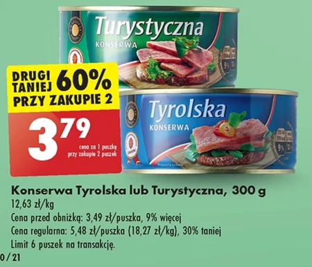 Konserwa turystyczna Tyrolska