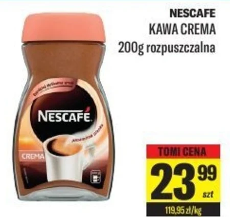 Nescafé Crema Kawa rozpuszczalna 200 g