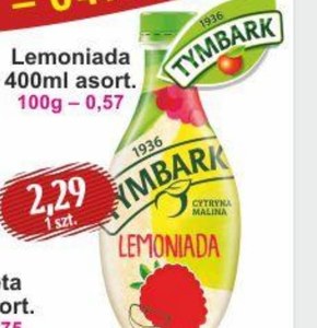 Tymbark Lemoniada cytryna-limonka 400 ml niska cena