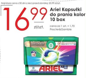 Ariel All-in-1 PODS Kapsułki z płynem do prania, 10prań niska cena