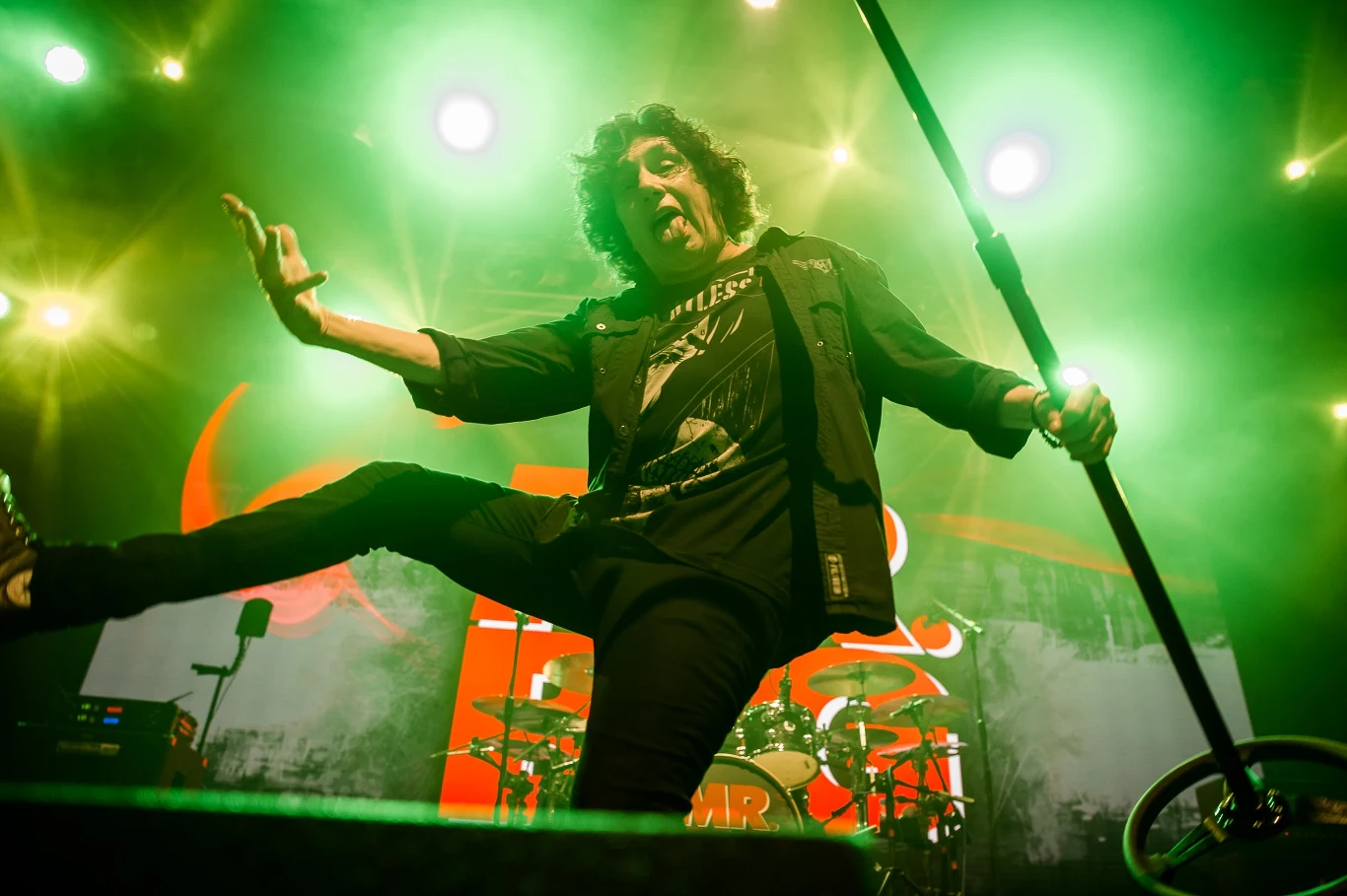 Eric Martin (Mr. Big) na koncercie w Warszawie Eric Martin (Mr. Big) na koncercie w Warszawie