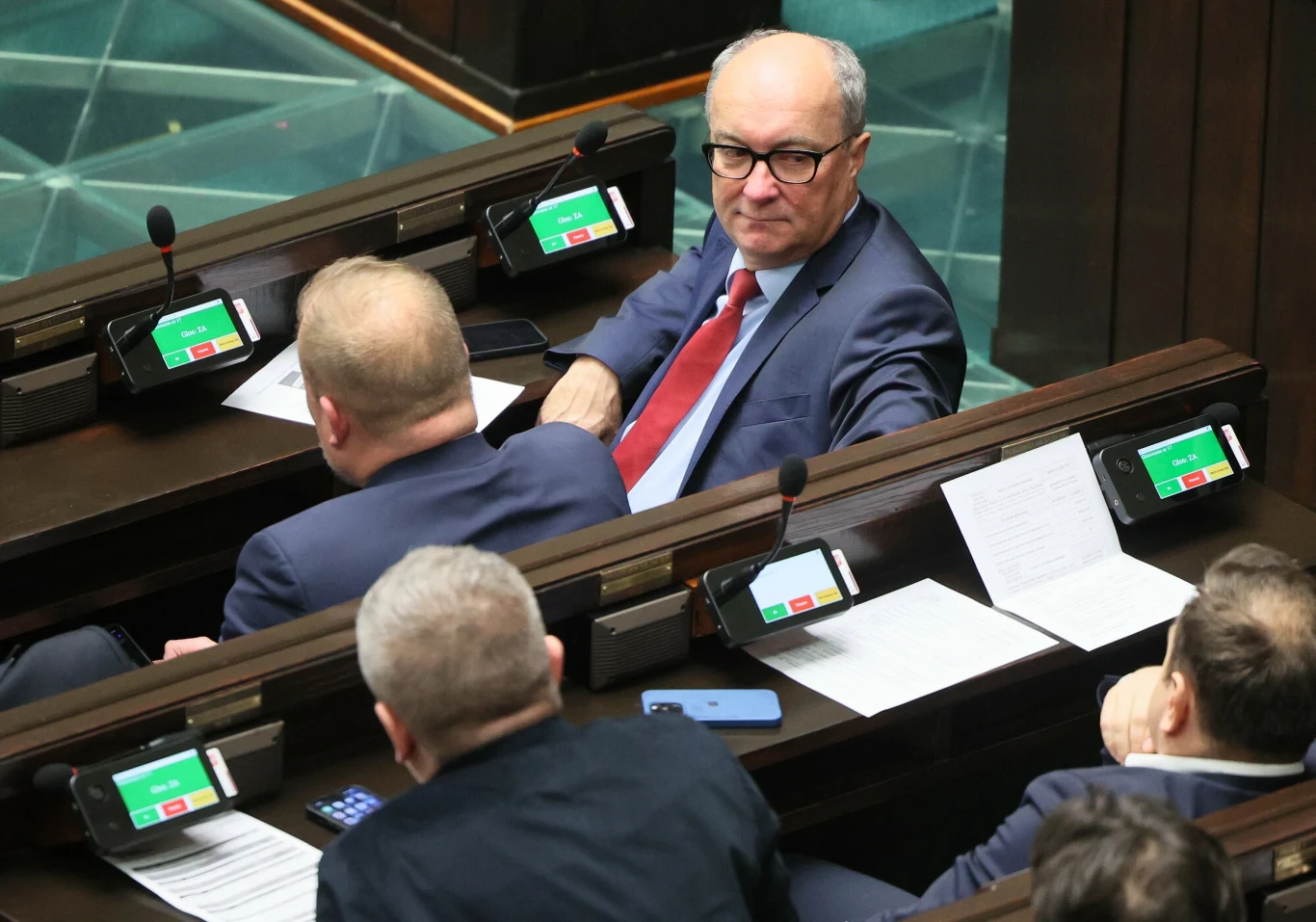 Włodzimierz Czarzasty w Sejmie Włodzimierz Czarzasty w Sejmie