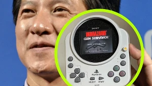 Hiroshi Kawano, szef japońskiego Sony Computer Entertainment prezentujący PlayStation Portable