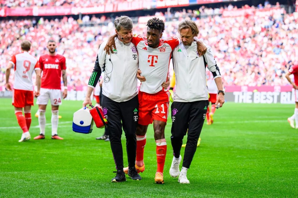 Kingsley Coman zszedł z kontuzją Kingsley Coman zszedł z kontuzją