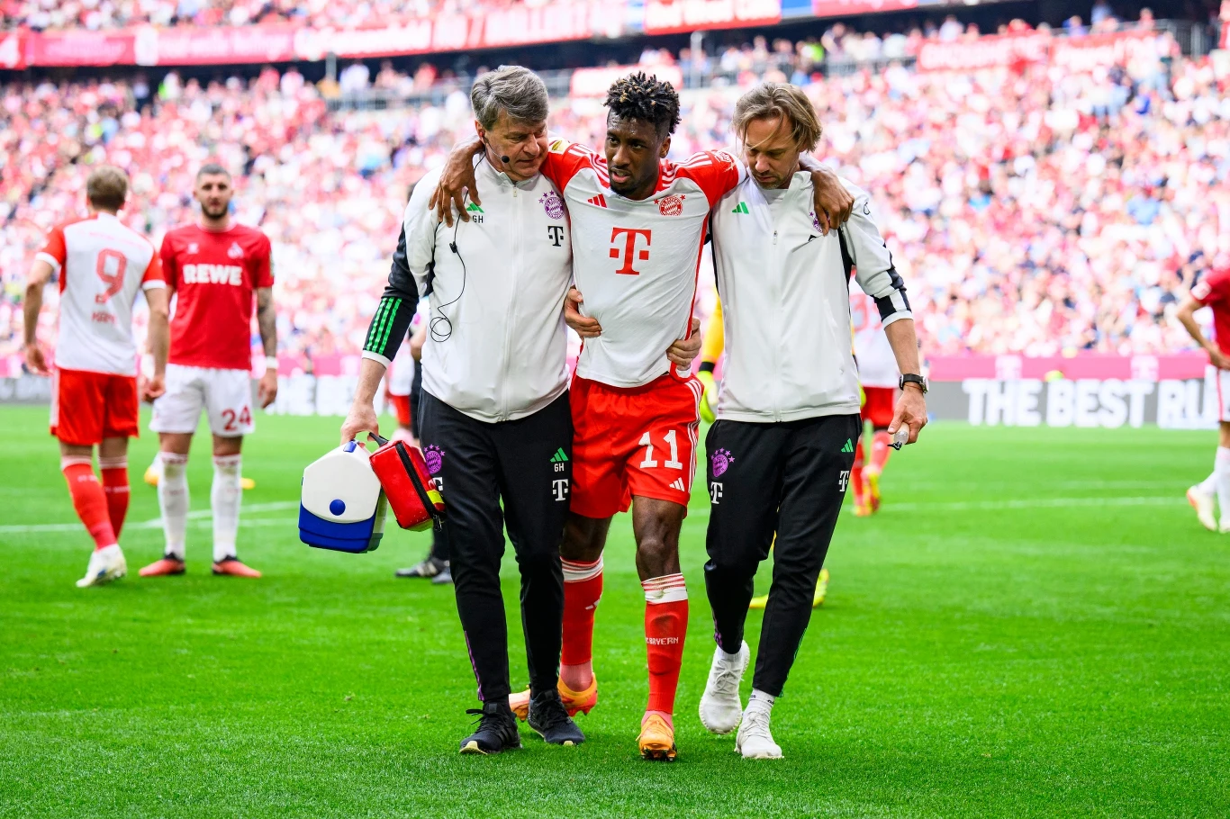 Kingsley Coman zszedł z kontuzją