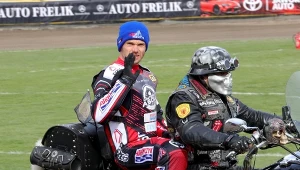 Krzysztof Buczkowski podczas prezentacji Kryterium Asów w Bydgoszczy.