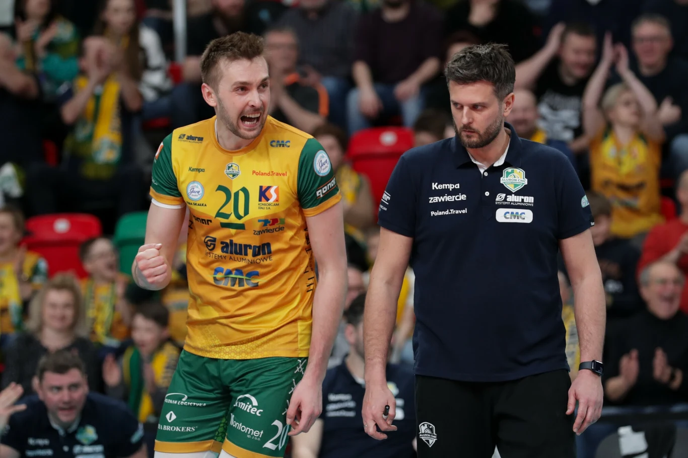 Mateusz Bieniek (z lewej) i Michał Winiarski Mateusz Bieniek (z lewej) i Michał Winiarski