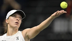 Iga Świątek w barwach reprezentacji Polski