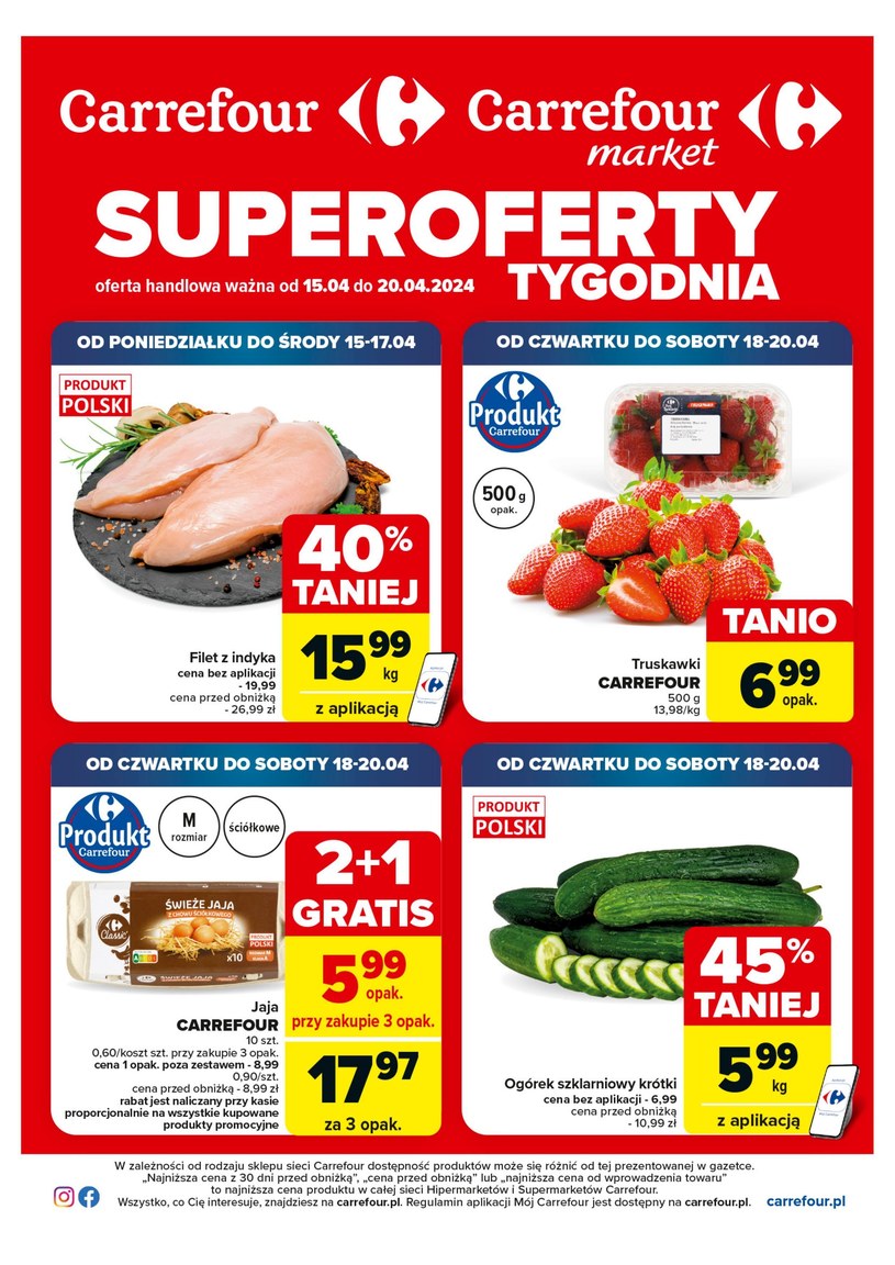 Carrefour Market: 4 gazetki