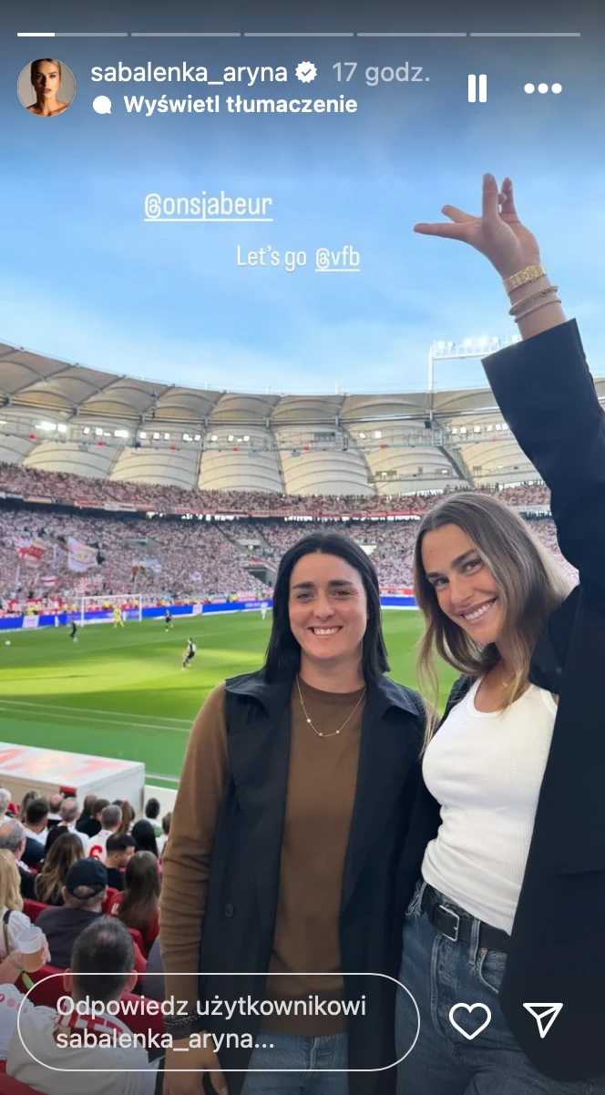 Aryna Sabalenka pochwaliła się zdjęciem ze znaną tenisistką Aryna Sabalenka pochwaliła się zdjęciem ze znaną tenisistką