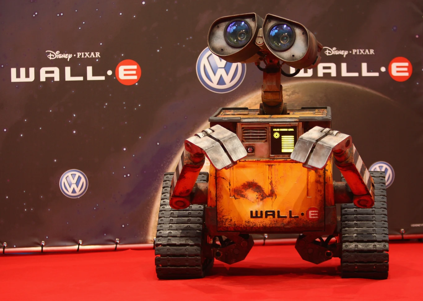 WALL-E podczas premiery swojego filmu