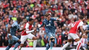 Mecz Arsenalu z Aston Villa w Premier League