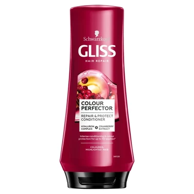 Gliss Colour Perfector Odżywka do włosów farbowanych tonowanych i rozjaśnianych 200 ml - 0