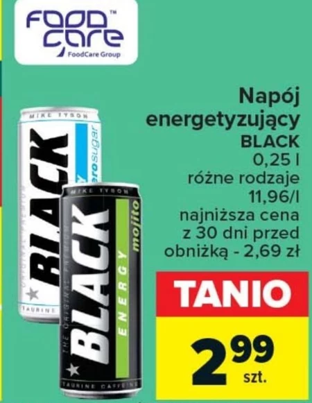 Napój energetyczny Black