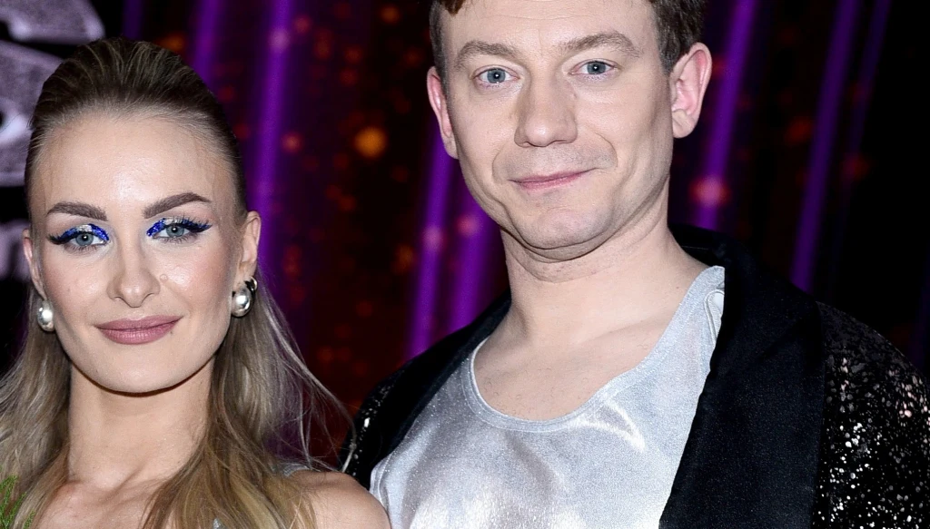 Krzysztof Szczepaniak z partnerką