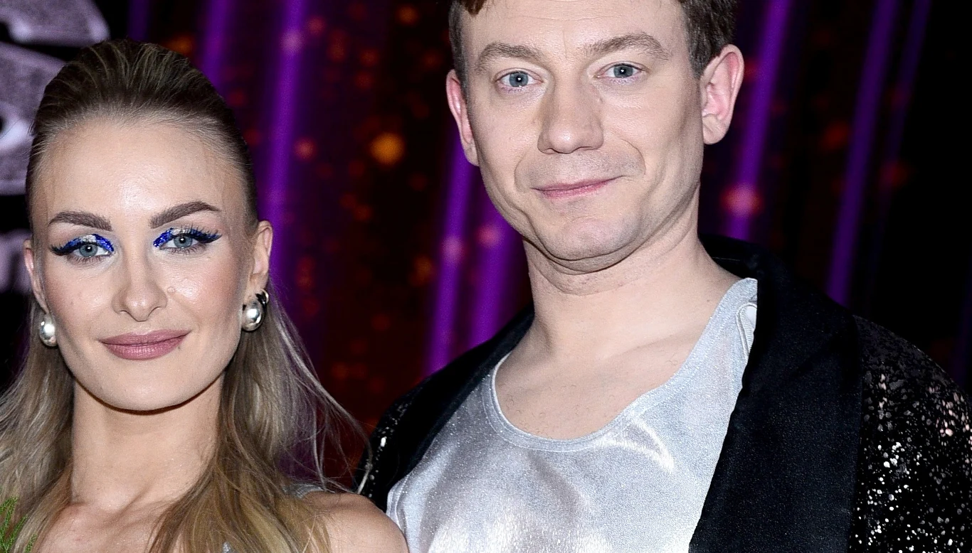 Krzysztof Szczepaniak z partnerką Krzysztof Szczepaniak z partnerką