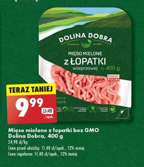 Dolina Dobra Mięso mielone z karkówki wieprzowej 400 g niska cena