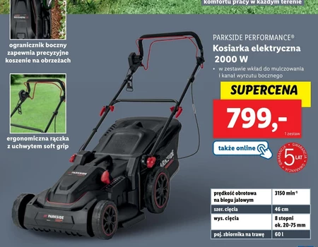 Kosiarka elektryczna Parkside