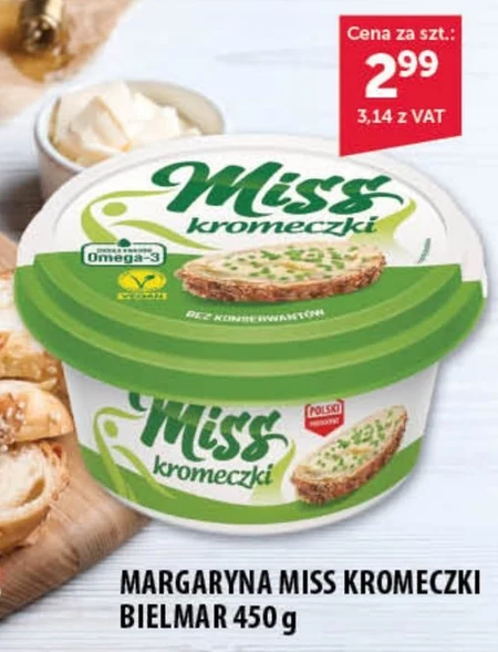 Bielmar Miss kromeczki Margaryna lekka 450 g