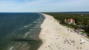 Plaża w Łebie