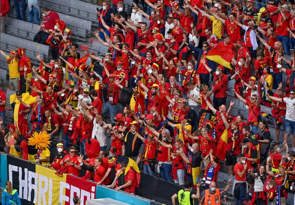 Kibice podczas Euro 2021 Kibice podczas Euro 2021