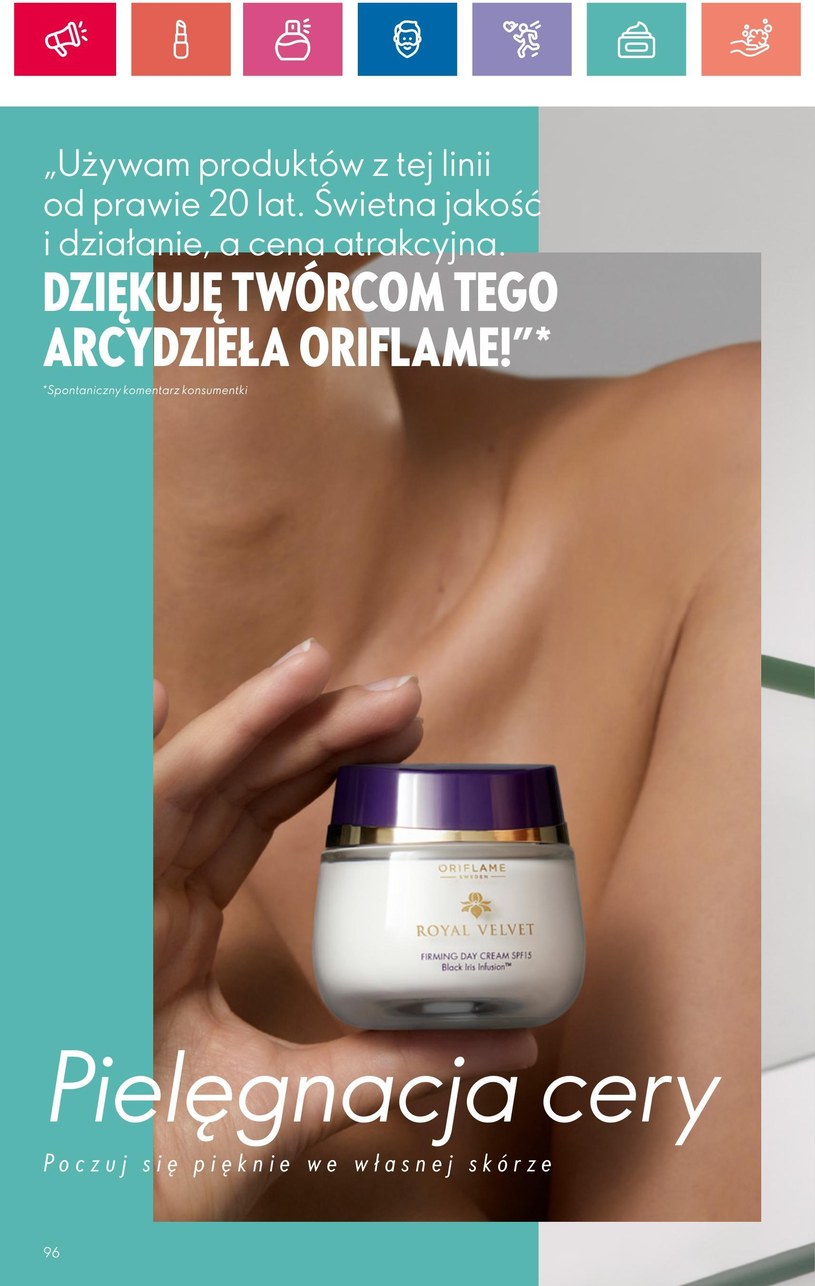 Gazetka: Oriflame - w pełnym słońcu - strona 96