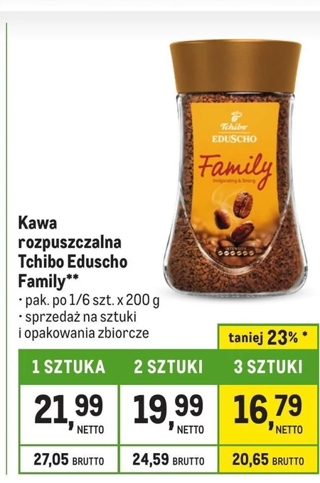 Eduscho Family Kawa rozpuszczalna 200 g